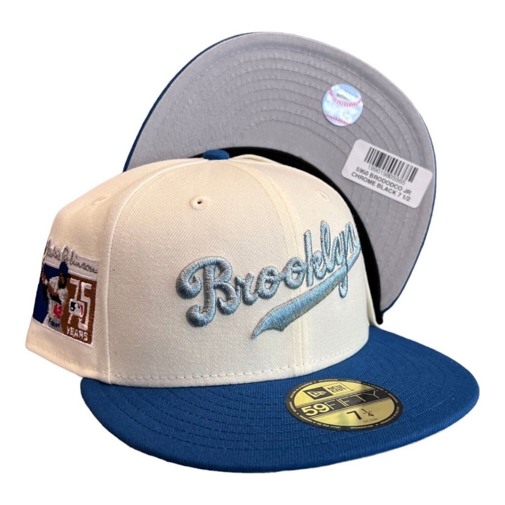 New Era Los Angeles Brooklyn Dodgers 59FIFTY Fitted Hat 75 Years Jackie